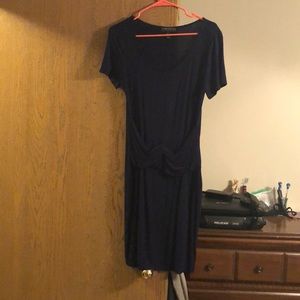 Navy bodycon dress